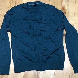 Banana Republic turquoise cardigan